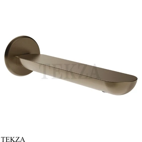 Gessi Perle Излив для раковины на стену 74031-761, бронза Coffee