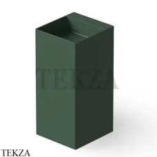 Dea Design Pedestal Basin Раковина напольная квадратная Solid Surface DD2019 420 11, Dark Green №11