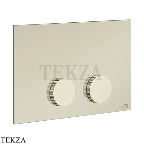Gessi INGRANAGGIO Клавиша смыва для инсталляции Geberit omega 12, 54639-720, никель глянец