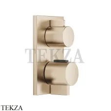 Dornbracht Symetrics xTOOL Термостат для душа на 1 поток, внешняя часть 36425670-27, Brushed Light Gold