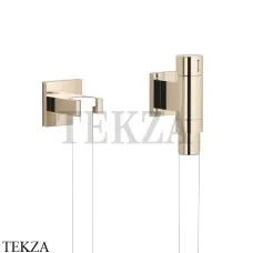 Dornbracht WATER TUBE Kneipp-настенное присоединительное колено с держателем 27821979-47, Champagne (22kt Gold)