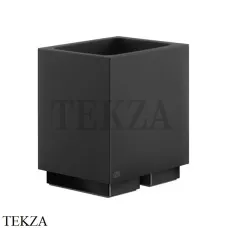 Gessi Rettangolo Стакан настольный, композит черный 20832-706, Black Metal PVD
