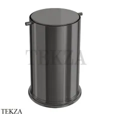 Boheme Uno Ведро для мусора 7л, с вращающейся крышкой 10916-SGM, Shine gun metall