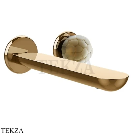 Gessi Perle Смеситель для раковины, внешняя часть 74488-735, бронза глянец