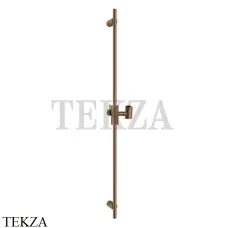 Gessi ANELLO Штанга для душа с держателем 63485-708, Copper Brushed PVD