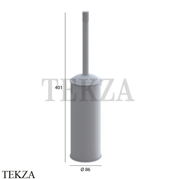Boheme Uno Ёршик туалетный напольный Uno 10979-CR Хром глянец