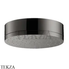 Axor Citterio Верхняя круглая лейка 180 1jet для кронштейна 28489330, Polished Black Chrome