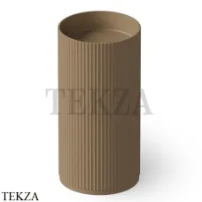 Dea Design Pedestal Basin Раковина напольная рифленая Solid Surface DD2803 450 2, Light Camel №2