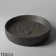 Sitega VERMA 420 Раковина накладная круглая, с донным клапаном VERMA 420 - Hazel