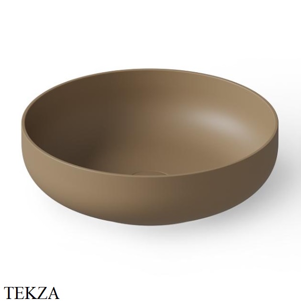Dea Design Washbasins Раковина настольная D40 см Solid Surface DD9101 400 2, Light Camel №2 Dea Design Washbasins Раковина настольная D40 см Solid Surface DD9101 400 2, Light Camel №2