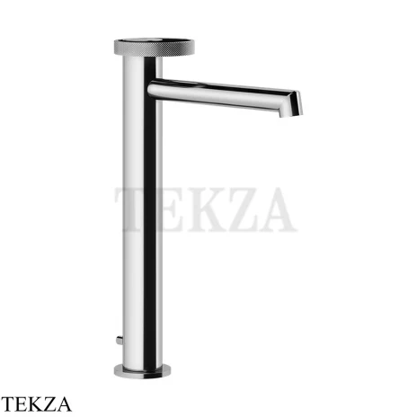 Gessi ANELLO Смеситель для раковины высокий, длинный, с донным клапаном 63305-031, Хром глянец