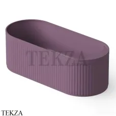 Dea Design Stripes Ванна отдельностоящая овальная 171x72 Solid Surface DD8801 1710 8, Lavender №8