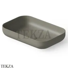 Dea Design Washbasins Раковина настольная 58х38 см Solid Surface DD9103 580 4, Light Grey №4