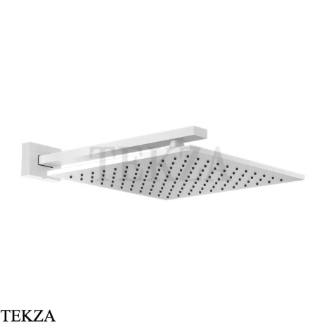Gessi Rettangolo shower Верхний душ с кронштейном 15185-279, White CN