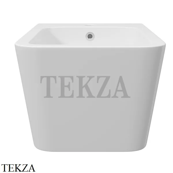 Aqueduto MACIO Биде подвесное, 1 отверстие под смеситель MAC0310 Белый глянец