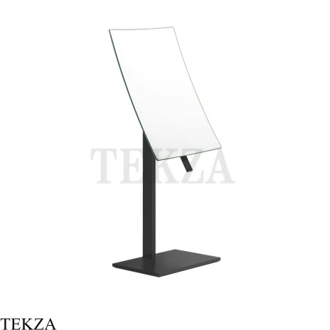 Gessi Rettangolo Зеркало косметическое поворотное х2, без подсветки 20988-299, Matte Black