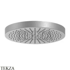 Fantini AF/21 Верхняя душевая лейка 24 см для кронштейна 81938053, Матовая натуральная сталь