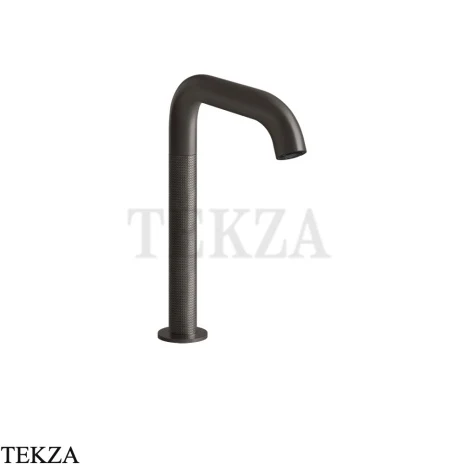 Gessi 316 CESELLO Электронный смеситель высокий, с кран-фильтром 54480-707, Black Metal Brushed