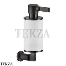 Gessi INCISO accessories Дозатор для жидкого мыла или лосьона, белый 58513-707, Black Metal Brushed