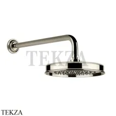 Gessi VENTI20 Верхний душ 200 с настенным креплением 65148-720, Nickel PVD Gessi VENTI20 Верхний душ 200 с настенным креплением 65148-720, Nickel PVD