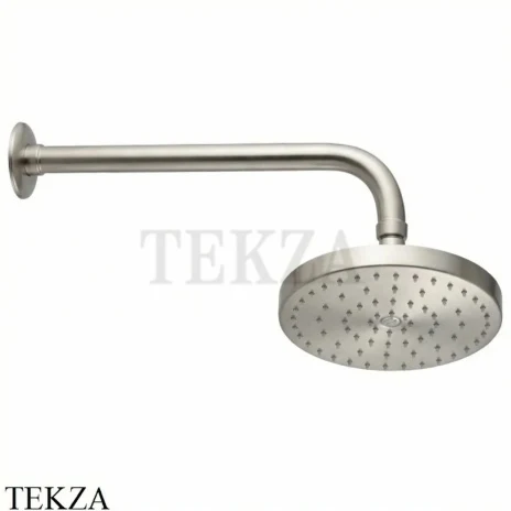 Nicolazzi Tondo 20 Верхняя душевая лейка с кронштейном 5704NS20, Satin nickel