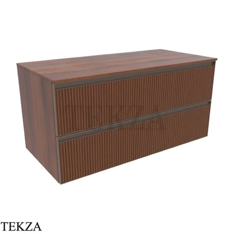 Flaminia Cubika модуль хранения подвесной 105×50×50 см, 2 ящика, орех Noce Greca
