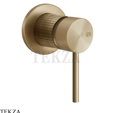 Gessi 316 MECCANICA Рычаг управления, внешняя часть 54219-726, Warm Steel Brushed PVD
