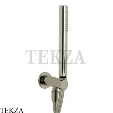 FIMA Carlo Frattini Душевой комплект, ручной душ из латуни F2287/4NOTSN, Brushed nickel