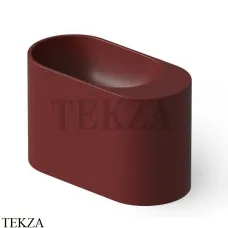 Dea Design Washbasins Раковина настольная овальная Solid Surface DD9095 450 17, Red Wine №17