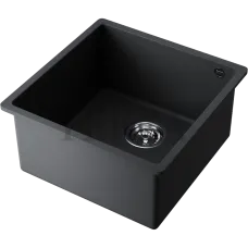 Omoikiri Bosen 44-U Кухонная мойка Tetogranit прямоугольная 44-U-BL 4993595 черный