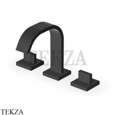 Zucchetti Aguablu Смеситель для биде с донным клапаном ZA5649.P81, brushed total black PVD