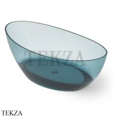 Dea Design Elegant Ванна отдельностоящая овальная 180x90 Glasstech DD8643 1800 R11, Dark Blue R11