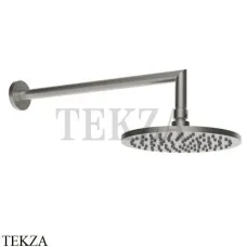 Gessi Emporio Shower Верхний душ с настенным кронштейном 47284-149, Finox Brushed Nickel