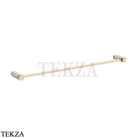 Gessi Pelle Tresse Держатель для банного полотенца 60 см 78703-434, Crème/ Brass PVD
