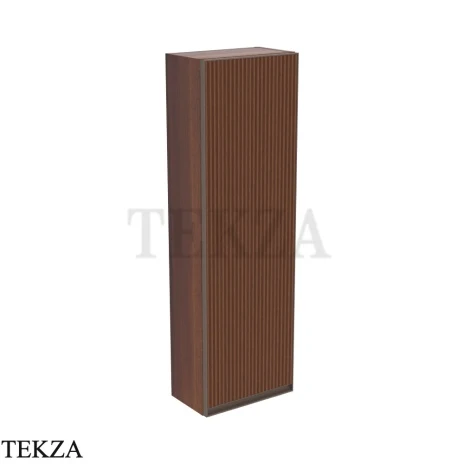 Flaminia Cubika шкаф-пенал подвесной 35×20,8×112,5 см, 1 дверца, орех Noce Greca