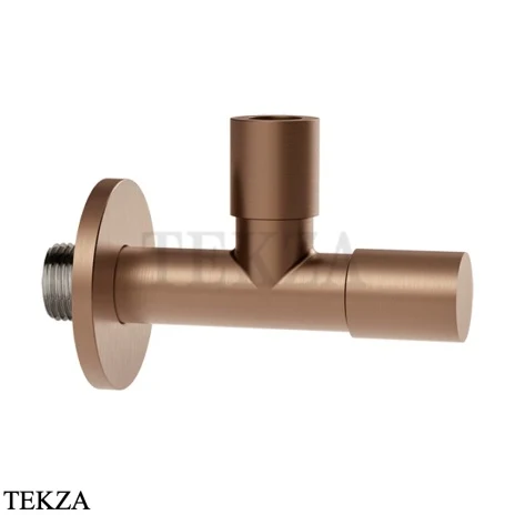 Gessi Запорный клапан с фильтром, левостороннее закрытие 01432-708, медь Brushed