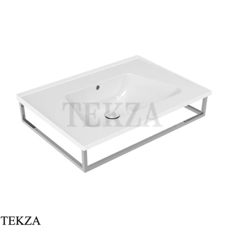 Flaminia Bloom полотенцедержатель-рама для раковины Bloom 70, 70×50×12 см, хром глянец