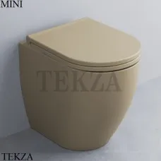 Cielo Smile MINI Унитаз напольный слив в стену, сиденье микролифт SMVAPR AV, Avena