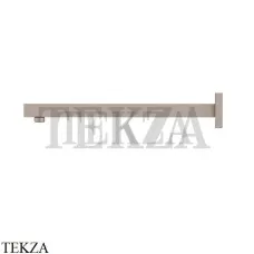 Newform Кронштейн для душа квадрат настенный L=350 27674.M0.075, Copper Glossy