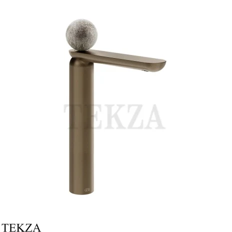 Gessi Perle Смеситель для раковины высокий, без гарнитура 74604-761, бронза Coffee