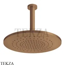 Gessi 316 SHOWER Верхняя душевая лейка с потолочным креплением 54152-726, Warm Bronze Br.