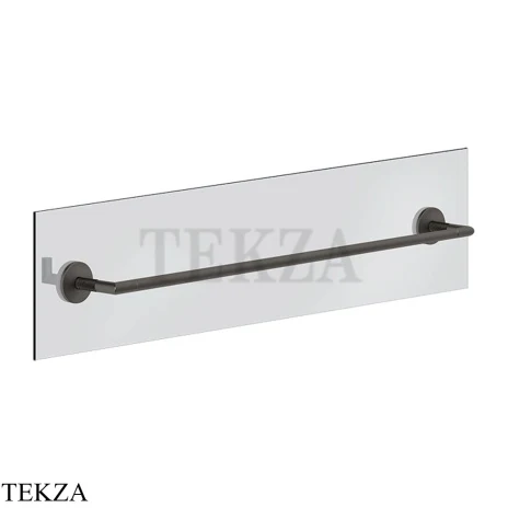 Gessi ANELLO Полотенцедержатель для крепления на стекло, 60 см 63828-707, Black Metal Brushed PVD