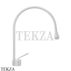 Gessi Goccia Смеситель для раковины средний, без сливного гарнитура 33602-279, белый матовый