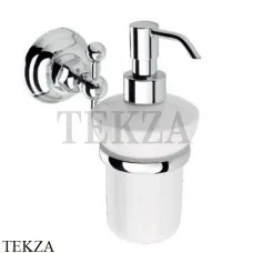 Nicolazzi CLASSICI Дозатор для мыла, керамика белая 1489CR, хром глянец