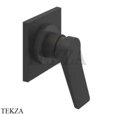 Gessi RILIEVO Смеситель однорычажный, внешняя часть 59109-299, черный матовый
