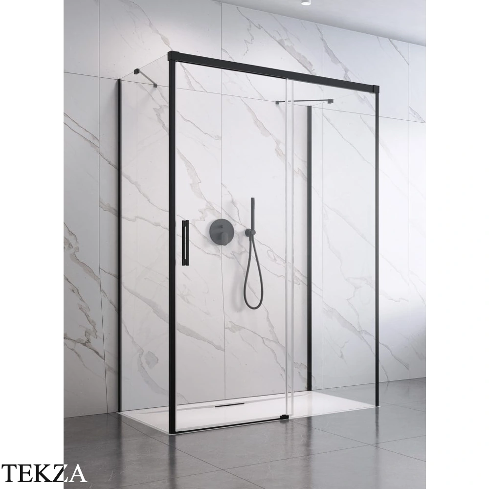 Radaway Idea S2 Боковая стенка 70 см, 10117070-01-01, черный матовый