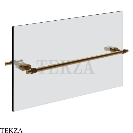 Gessi Jacqueline Полотенцедержатель для крепления на стекло, 45 см 77513-791, бронза Deep
