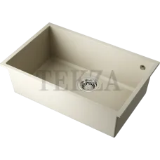 Omoikiri Tedori 66-U Кухонная мойка Tetogranit прямоугольная 4993973 ваниль