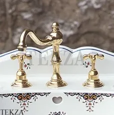 Herbeau Royale Смеситель для раковины двухвентильный, с донным клапаном