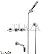 Nicolazzi MAC KINLEY 05 Смеситель для ванны с ручной лейкой, 2203CR29, хром глянец